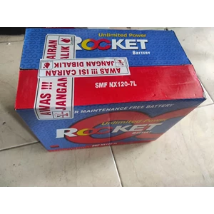 Rocket Smf Nx120-7L battery / Hyundai ranger car battery