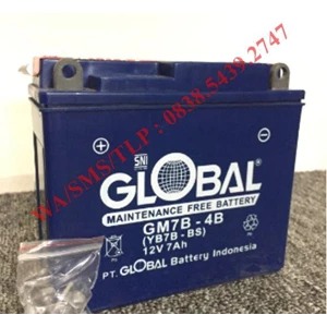 Baterai Aki Global GM7B-4B 12v 7ah