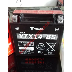 Aki Motor MOGE YUASA YTX14-BS (12v 12ah)