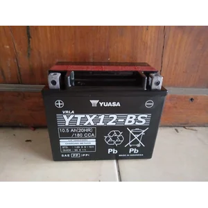 Aki Motor Kering Yuasa YTX12BS