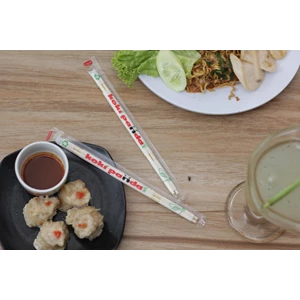 Chopsticks Koki Pandai Brand Uk  5.0 mm x 200 mm + Toothpicks