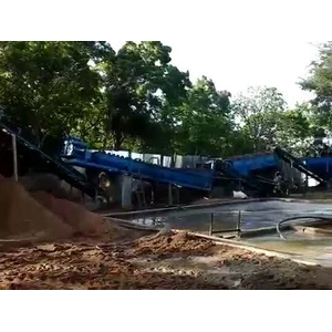 Mesin Pencuci Pasir hasil dibawah kadar lumpur 3%