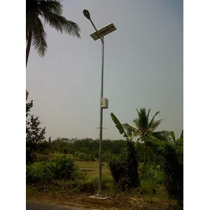 Tiang PJU Solar Panel Octagonal 
