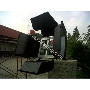 Tiang PJU Lampu Sorot Bulat Lurus