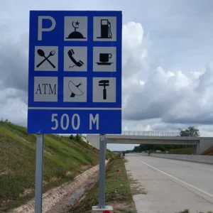 Rambu Jalan / Rambu Lalu Lintas Rest Area / Tempat Istirahat