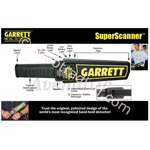 Handhelds Metal Detector Garrett Superscanner 1165180