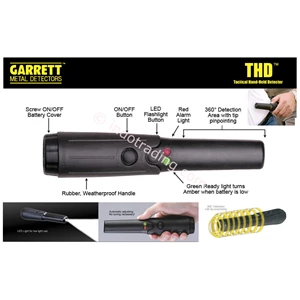 Garrett Thd Tactical Metal Detector 1165900