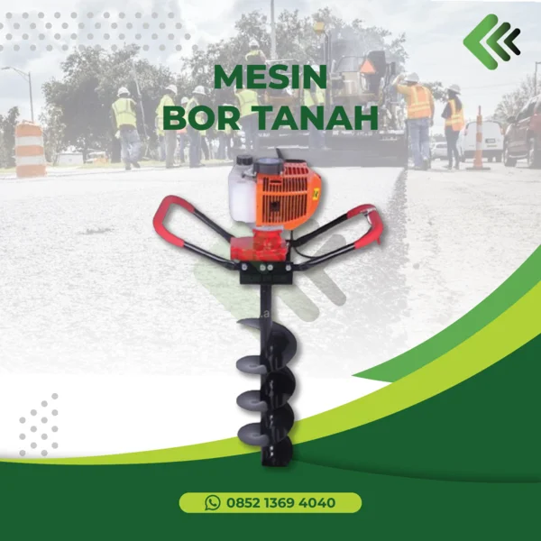 Mesin Bor Tanah/ Hand Auger - Mesin Perkebunan