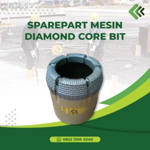 Sparepart Mesin Bor Diamond Core Bit Nq Hq-Spare Part Mesin Bor