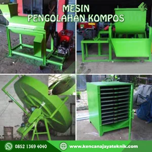 Mesin Pengolahan Kompos  - Pencacah&Pengayak Kompos - Mesin Pertanian