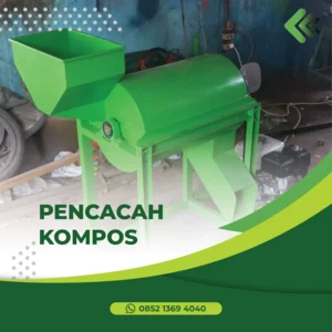 Mesin Pengolahan Kompos  - Pencacah&Pengayak Kompos - Mesin Pertanian