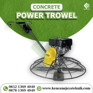 Concrete Power Trowel-Alat alat Mesin