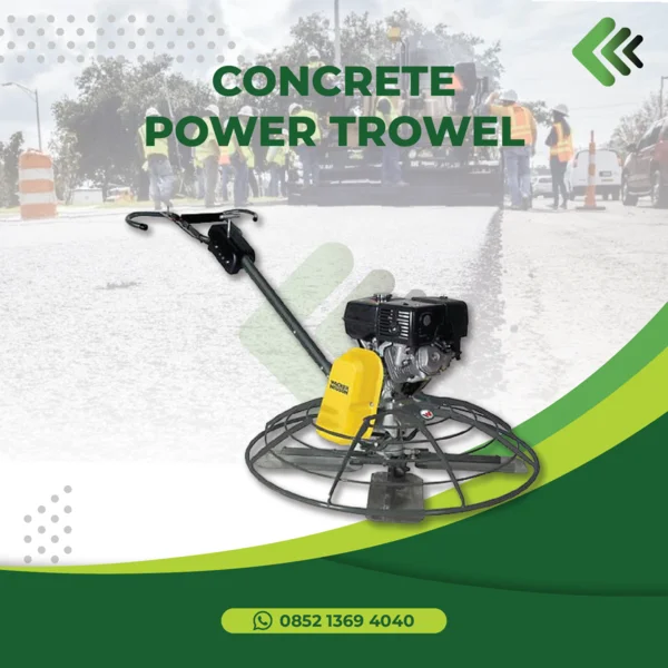 Concrete Power Trowel-Alat alat Mesin