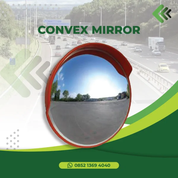 Cermin Tikungan Jalan - Convex Mirror Outdoor Size 1000 Mm