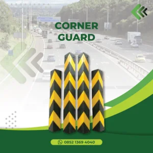 Pengaman Tiang Parkir-Palang Parkir / Rubber Corner 