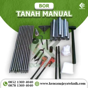 Bor Tanah Manual - Mesin Perkebunan