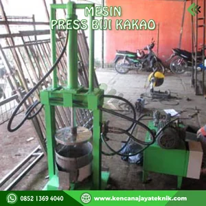 Mesin Pengempa Lemak Biji Coklat-Mesin Pertanian