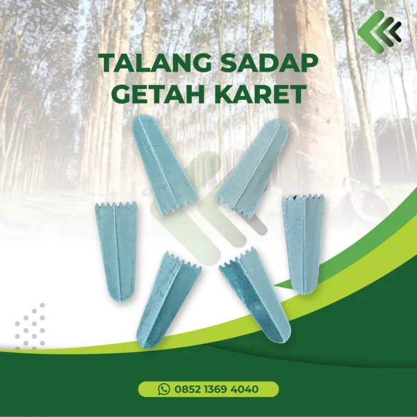 Talang Sadap Getah Karet - Peralatan Perkebunan