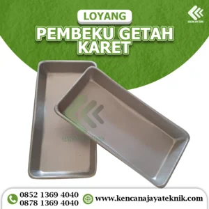 Loyang Pembeku Getah Karet  -  Loyang Pembeku Lateks - Peralatan Perkebunan - Alat Sadap Getah