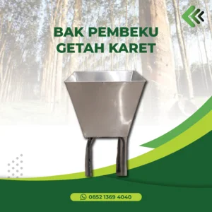 Bak Pembeku Getah Karet  - Bak Pembeku Lateks -  Alat Sadap Getah