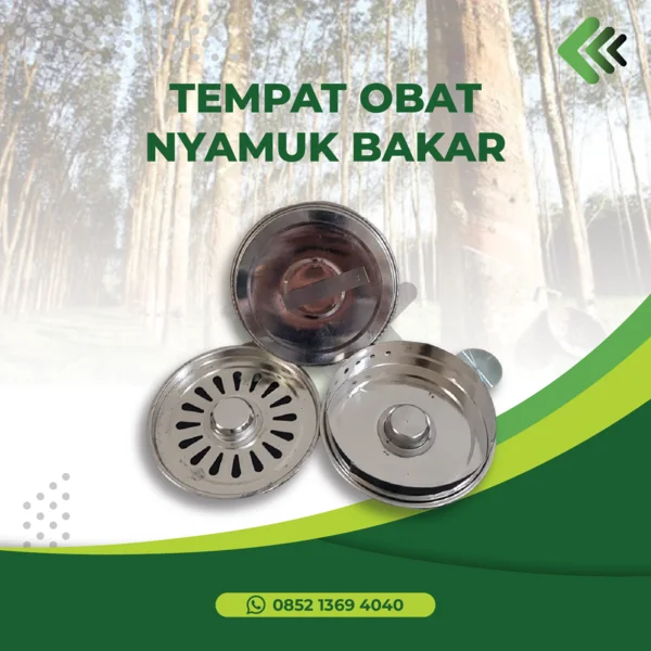 Tempat Obat Nyamuk Bakar Alat Sadap Getah
