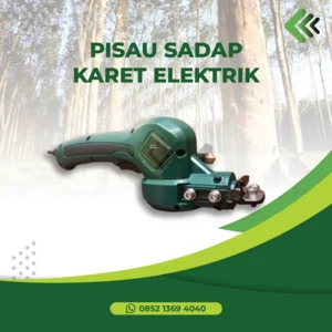 Pisau Sadap Getah Karet Elektrik