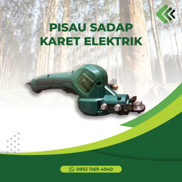 Pisau Sadap Getah Karet Elektrik