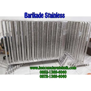 Barikade Stainless / Pagar Pembatas Jalan