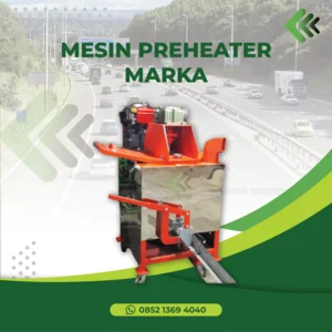 Mesin Pemasak dan Pengaduk Cat Thermoplastik Mesin Marka Jalan