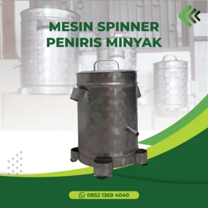 Mesin Spinner Peniris Minyak - Pengering Minyak - Mesin Sterilisasi Makanan
