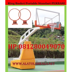 Ring Basket Portable Stadart Perbasi dan FIBA