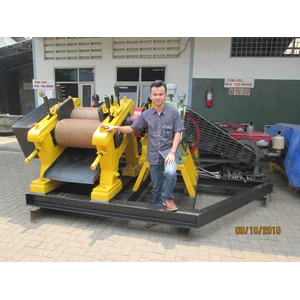 Mesin Crumb Rubber Mesin Giling Karet Creeper Crumb Rubber Machine