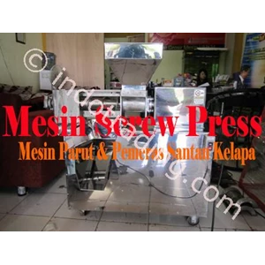 Mesin Screw Press Mesin Pemeras Santan & Mesin Pemarut Kelapa
