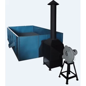 Mesin Box Dryer Mesin Pengering Kopi Kapasitas 750 Kg/Proses Tanpa Pengaduk