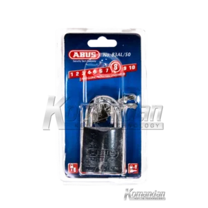 GEMBOK ABUS 83AL/50mm Titalium Outdoor Padlock (Black)