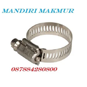 Clamp Pipa Besi Galvanis TRIDON