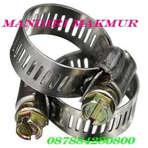 Clamp Pipa Besi Galvanis TRIDON