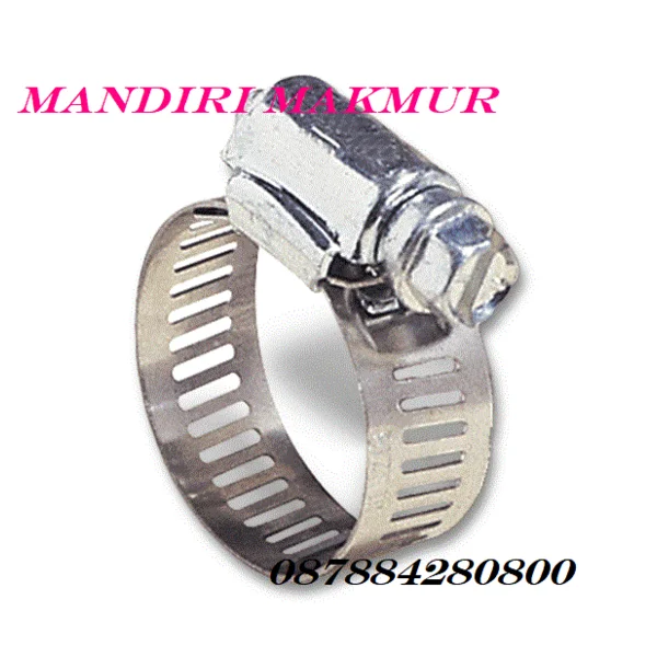 Clamp Pipa Besi Galvanis TRIDON