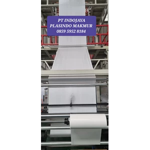 APRON PLASTIC ( RAW MATERIAL ) WHITE 37 cm x 0.03 mm  x  sheet
