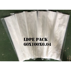 KANTONG PLASTIK LDPE PACK ORI CLEAR uk.60 X 100 X 0.04