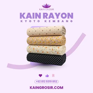 Kain Katun Glossy / Shimmer Premium