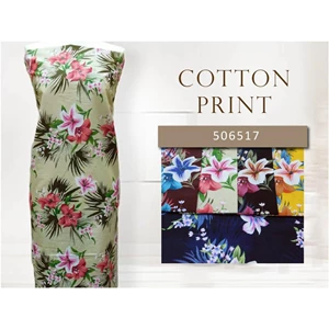 Cotton print Bahan Katun seri 506517