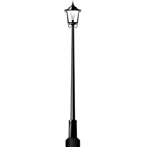 DAP Minimalist Antique Garden Light Pole