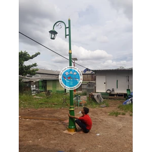 4 meter Minimalist Garden Light Pole