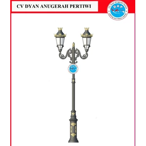 Unique Antique Garden Light Poles
