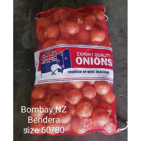Bawang Bombay NZ 50/65 60/80 "BENDERA"
