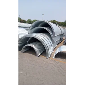Pipa Gorong Gorong/Pipa baja bergelombang/Pipa armco/corrugated steel pipe/Nestable Flange E100