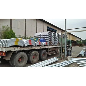 Pipa Gorong Gorong/Pipa baja bergelombang/Pipa armco/corrugated steel pipe/Nestable Flange E100