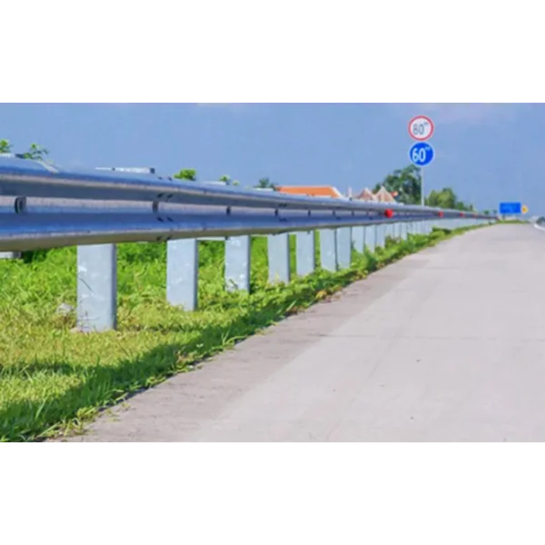 Besi Guard Rail Pagar Pembatas Pengaman Jalan Raya dan Toll/Flex Beam Guardrail Type B Tebal 4.5mm SNI Aashto