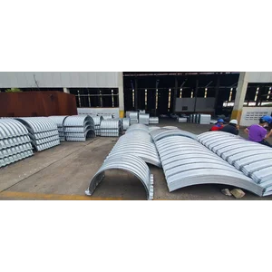 Pipa Gorong Gorong Baja Armco type Nestable Flange E-100 Diameter 450mm sampai dengan Diameter 2000mm
